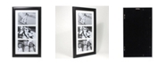 Lawrence Frames Black Collage Frame - Three Opening Gallery Frame - 5" x 7"